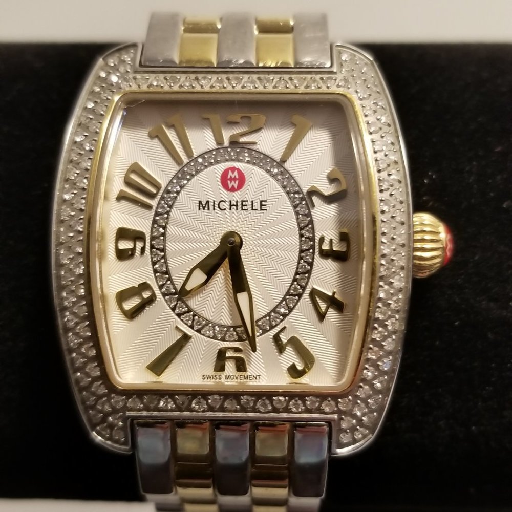 Michele Ladies 29mm SS Urban Mini Watch